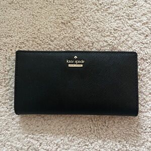 Kate Spade Black & Gold Wallet/Purse
